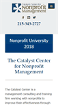 Mobile Screenshot of catalystnonprofit.com